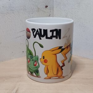 Mug Pokemon personnalisé